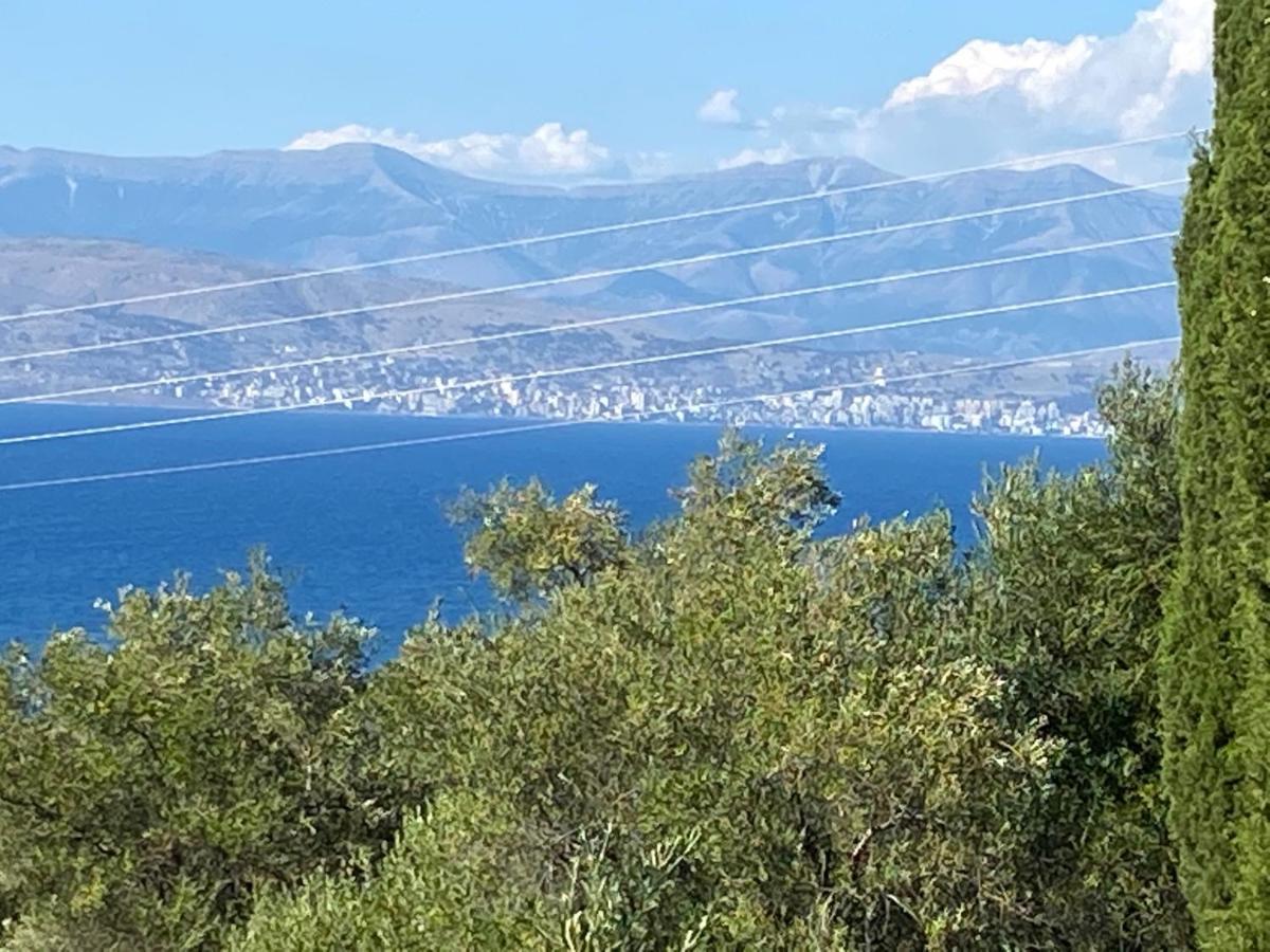 Jalna Apartments By Air Vitesse - Stunning Sea & Mountain Views With Pool - Kassiopi Dış mekan fotoğraf