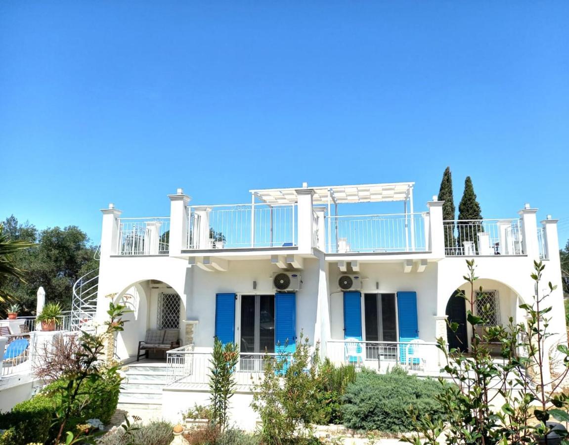 Jalna Apartments By Air Vitesse - Stunning Sea & Mountain Views With Pool - Kassiopi Dış mekan fotoğraf