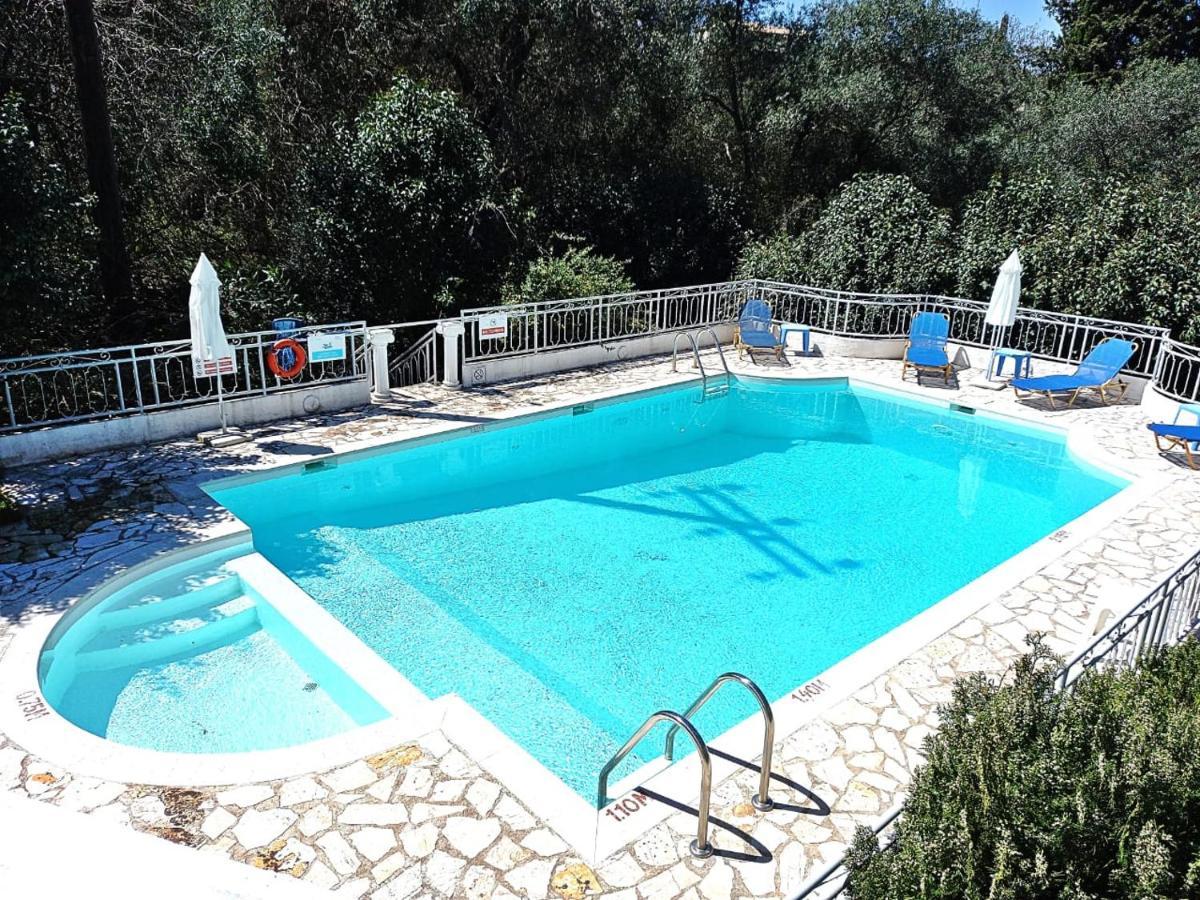 Jalna Apartments By Air Vitesse - Stunning Sea & Mountain Views With Pool - Kassiopi Dış mekan fotoğraf